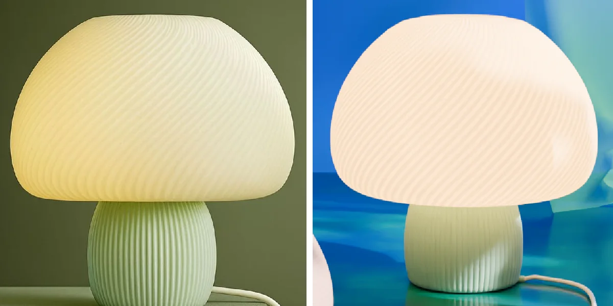 Lamp lighting comparison