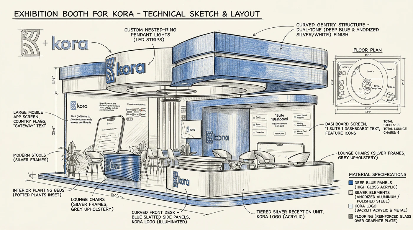 Kora Booth Design, project image