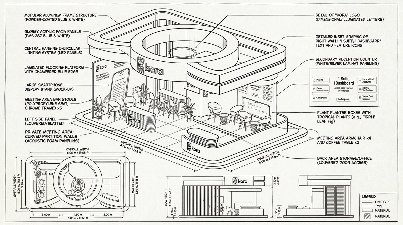 Kora Booth Design, project image