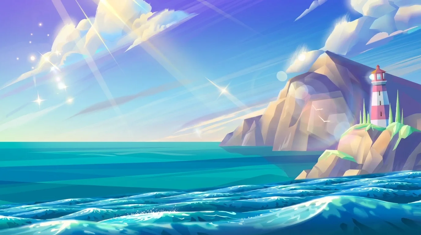 Day background, no ship.
