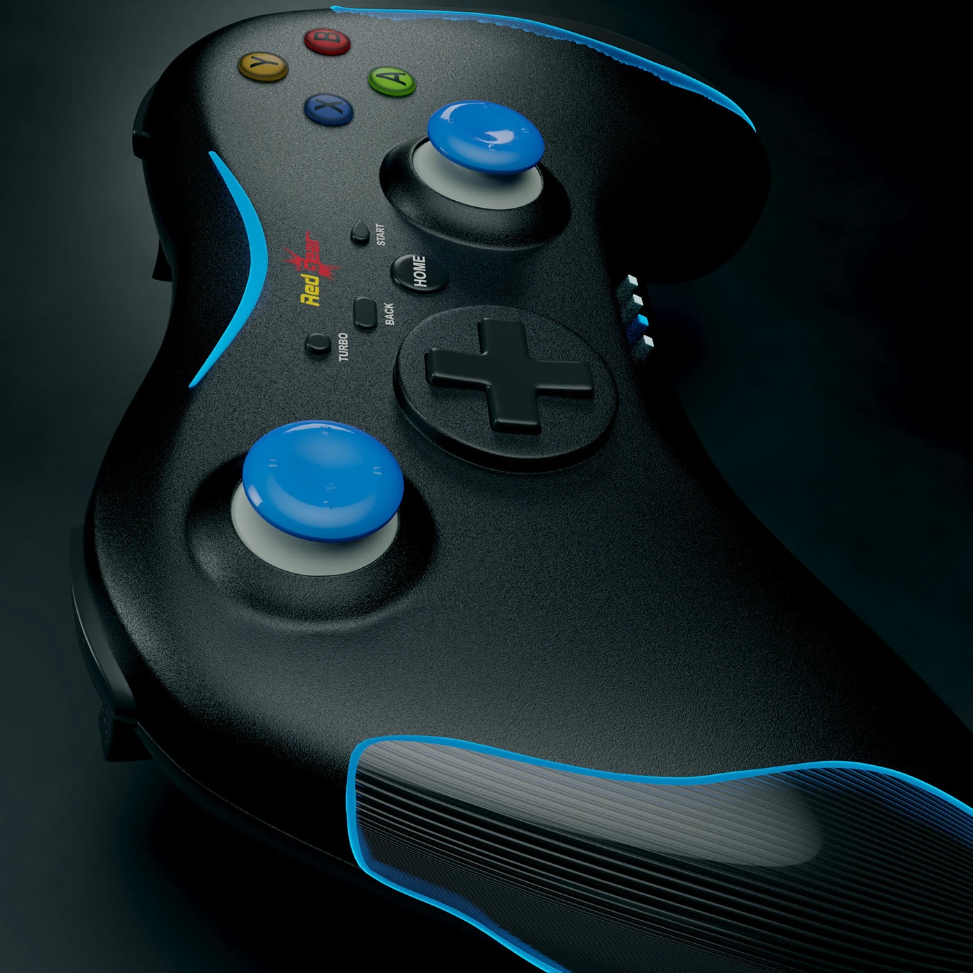 Red Gear PC Controller, project image