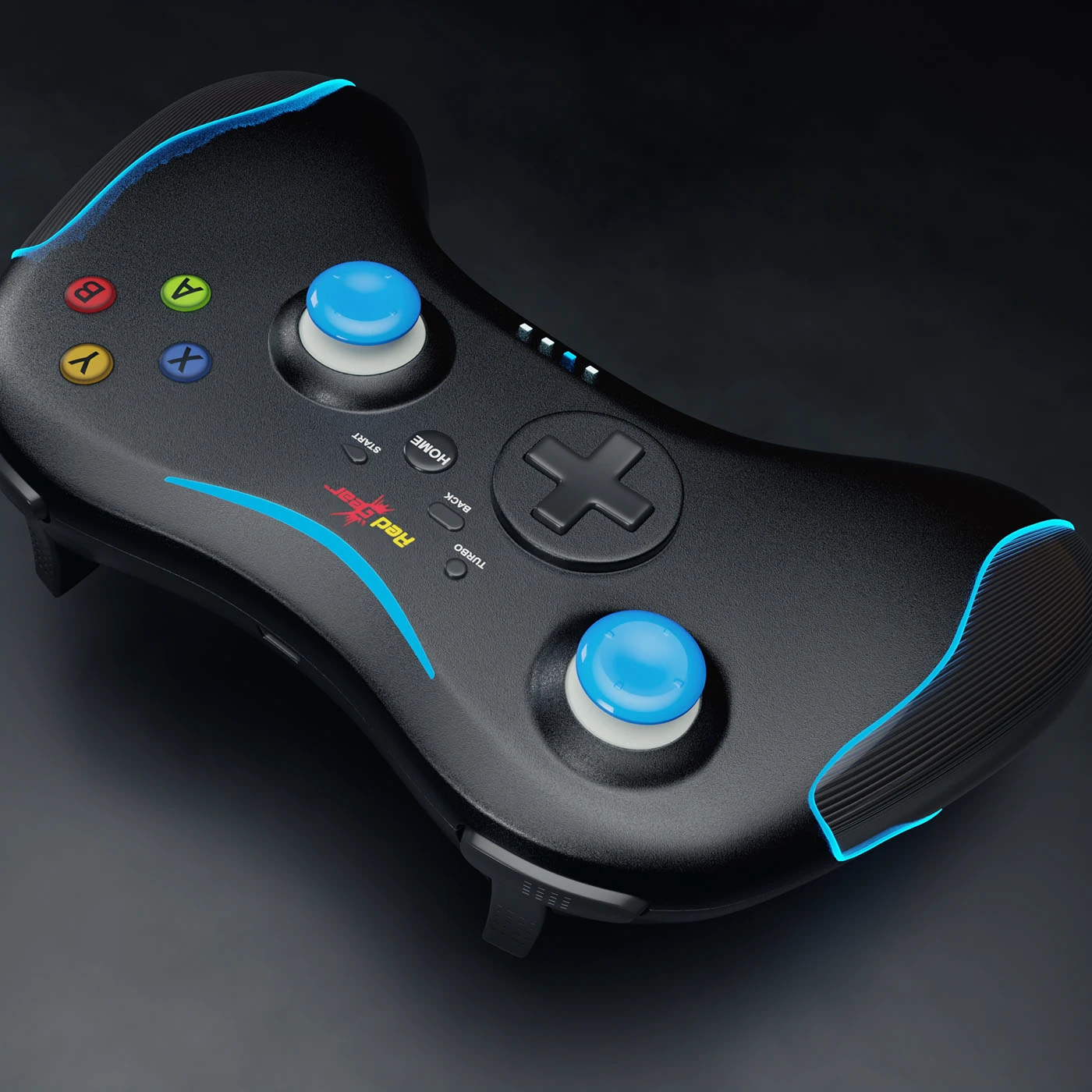 Red Gear PC Controller, project image