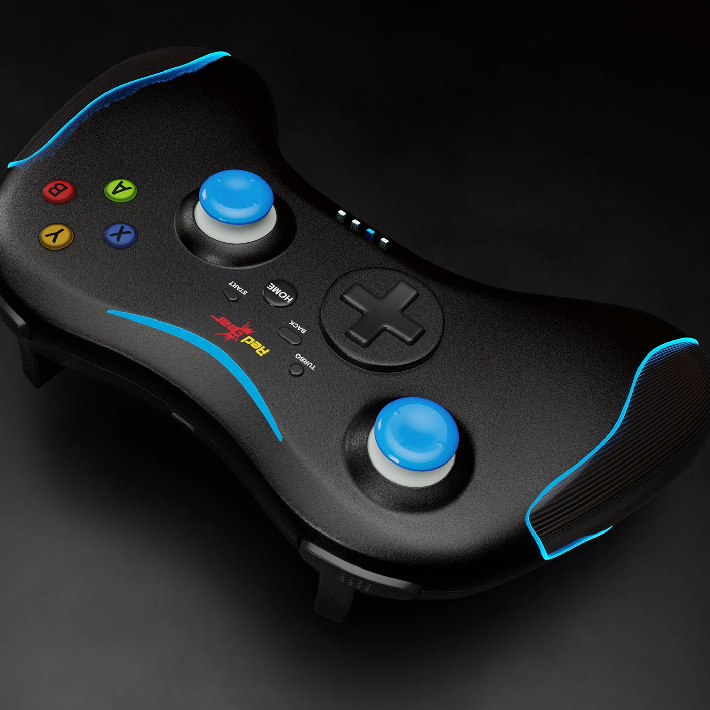 Red Gear PC Controller, project image